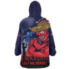 Melbourne Snug Hoodie ANZAC Inspired Football Fan Memorial Design