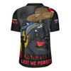 Adelaide Crows Rugby Jersey ANZAC Inspired Football Fan Memorial Design