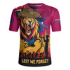 Brisbane Lions Rugby Jersey ANZAC Inspired Football Fan Memorial Design