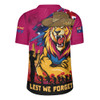 Brisbane Lions Rugby Jersey ANZAC Inspired Football Fan Memorial Design