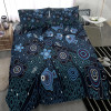 Australia Aboriginal Bedding Set - Aboriginal Art Painting And Turtle