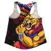 Brisbane Lions Women Racerback Singlet Lest We Forget Eternal Honor