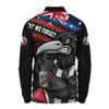 Collingwood Long Sleeve Polo Shirt Lest We Forget Eternal Honor