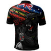 Penrith Panthers Polo Shirt Anzac Remembrance Of The Fallen
