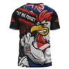 Sydney Roosters T-Shirt Anzac Remembrance Of The Fallen