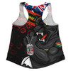 Penrith Panthers Women Racerback Singlet Anzac Remembrance Of The Fallen
