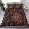 Australia Aboriginal Bedding Set - Indigenous Platypus Ver 17