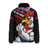 Sydney Roosters Padded Jacket Anzac Remembrance Of The Fallen