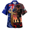 Australia Hawaiian Shirt Lest We Forget Remembrance