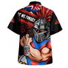 Newcastle Knights Hawaiian Shirt Anzac Remembrance Of The Fallen