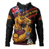 Brisbane Broncos Hoodie Anzac Remembrance Of The Fallen