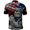 Canterbury-Bankstown Bulldogs Polo Shirt Anzac Remembrance Of The Fallen