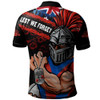 Newcastle Knights Polo Shirt Anzac Remembrance Of The Fallen