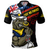 North Queensland Cowboys Polo Shirt Anzac Remembrance Of The Fallen