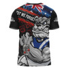 Canterbury-Bankstown Bulldogs T-Shirt Anzac Remembrance Of The Fallen