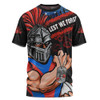 Newcastle Knights T-Shirt Anzac Remembrance Of The Fallen