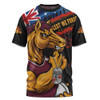 Brisbane Broncos T-Shirt Anzac Remembrance Of The Fallen