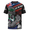 New Zealand Warriors T-Shirt Anzac Remembrance Of The Fallen