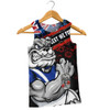 Canterbury-Bankstown Bulldogs Men Singlet Anzac Remembrance Of The Fallen