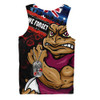 Queensland Maroons Men Singlet Anzac Remembrance Of The Fallen