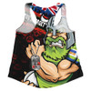 Canberra Raiders Women Racerback Singlet Anzac Remembrance Of The Fallen