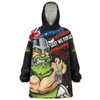 Canberra Raiders Snug Hoodie Anzac Remembrance Of The Fallen