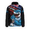 Cronulla-Sutherland Sharks Padded Jacket Anzac Remembrance Of The Fallen