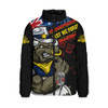 North Queensland Cowboys Padded Jacket Anzac Remembrance Of The Fallen