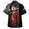 Australia Hawaiian Shirt Lest We Forget In Sacred Remembrance