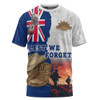 Australia T-Shirt Two Sides Of Service Anzac Day Remembrance
