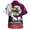 Manly Warringah Sea Eagles Hawaiian Shirt Anzac Day Remembrance Of Courage Loyalty Valor