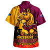 Brisbane Broncos Hawaiian Shirt Anzac Day Remembrance Of Courage Loyalty Valor