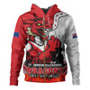 St. George Illawarra Dragons Hoodie Anzac Day Remembrance Of Courage Loyalty Valor