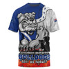 Canterbury-Bankstown Bulldogs T-Shirt Anzac Day Remembrance Of Courage Loyalty Valor