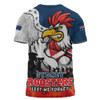 Sydney Roosters T-Shirt Anzac Day Remembrance Of Courage Loyalty Valor