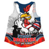 Sydney Roosters Women Racerback Singlet Anzac Day Remembrance Of Courage Loyalty Valor