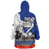 Canterbury-Bankstown Bulldogs Snug Hoodie Anzac Day Remembrance Of Courage Loyalty Valor