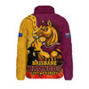 Brisbane Broncos Padded Jacket Anzac Day Remembrance Of Courage Loyalty Valor