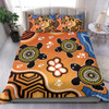 Australia Aboriginal Inspired Bedding Set - Indigenous Turtles Art Patterns