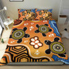 Australia Aboriginal Inspired Bedding Set - Indigenous Turtles Art Patterns