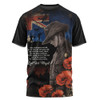 Australia T-Shirt Anzac Day Courage Sacrifice Eternal Honor