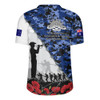 Australia Rugby Jersey Anzac Day Poppy And Barbed Wire Of Service