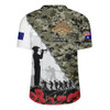 Australia Rugby Jersey Anzac Day Poppy And Barbed Wire Of Service
