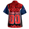Sydney Roosters Hawaiian Shirt Lest We Forget In Honor And Remembrance