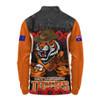 Wests Tigers Long Sleeve Polo Shirt Lest We Forget In Honor And Remembrance