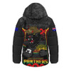 Penrith Panthers Hooded Padded Jacket Lest We Forget In Honor And Remembrance