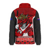 St. George Illawarra Dragons Padded Jacket Lest We Forget In Honor And Remembrance