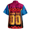 Brisbane Lions Hawaiian Shirt Lest We Forget In Eternal Honor And Duty