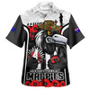 Collingwood Hawaiian Shirt Lest We Forget In Eternal Honor And Duty