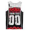 Collingwood Men Singlet Lest We Forget In Eternal Honor And Duty
